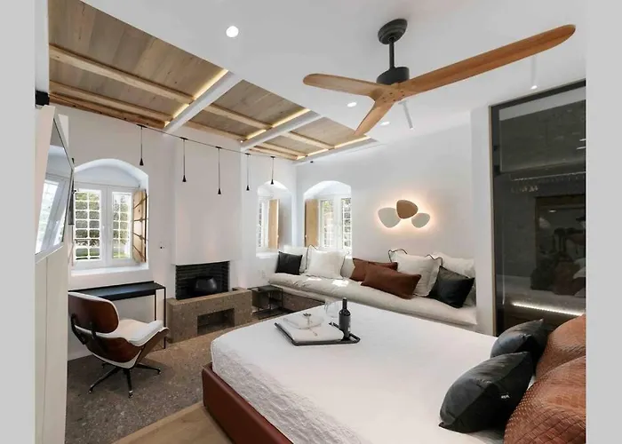 Unique Suite Property 2Guests Shared Pool Naxos City