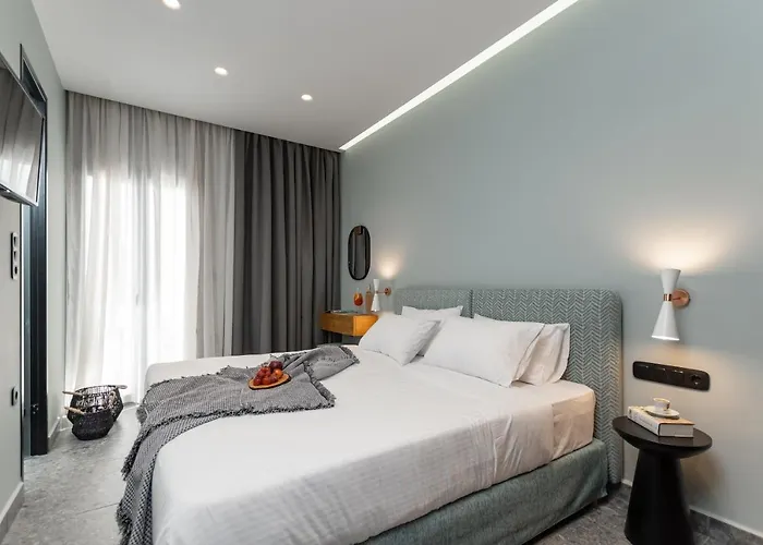 Luxushotel in Naxos City nahe archäologische Stätte Insel Bakchos